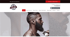 Desktop Screenshot of klassickutzhouston.com